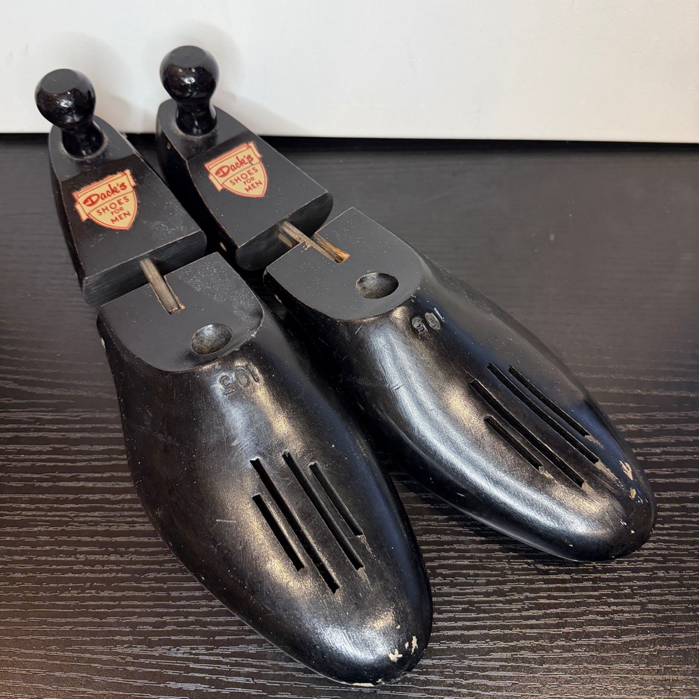 Vintage Dack's Wood Shoe Trees Size 10.5
